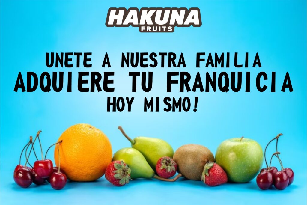FRANQUICIA, FRUTERIA, MEXICO, POCA INVERSION, ALTA RENTABILIDAD.